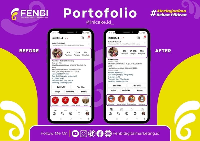 Portofolio Fenbi Digital Marketing