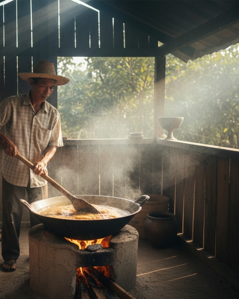 How to Make Palm Sugar: The Traditional Indonesian Process from Aren Tree to Sweet Granule