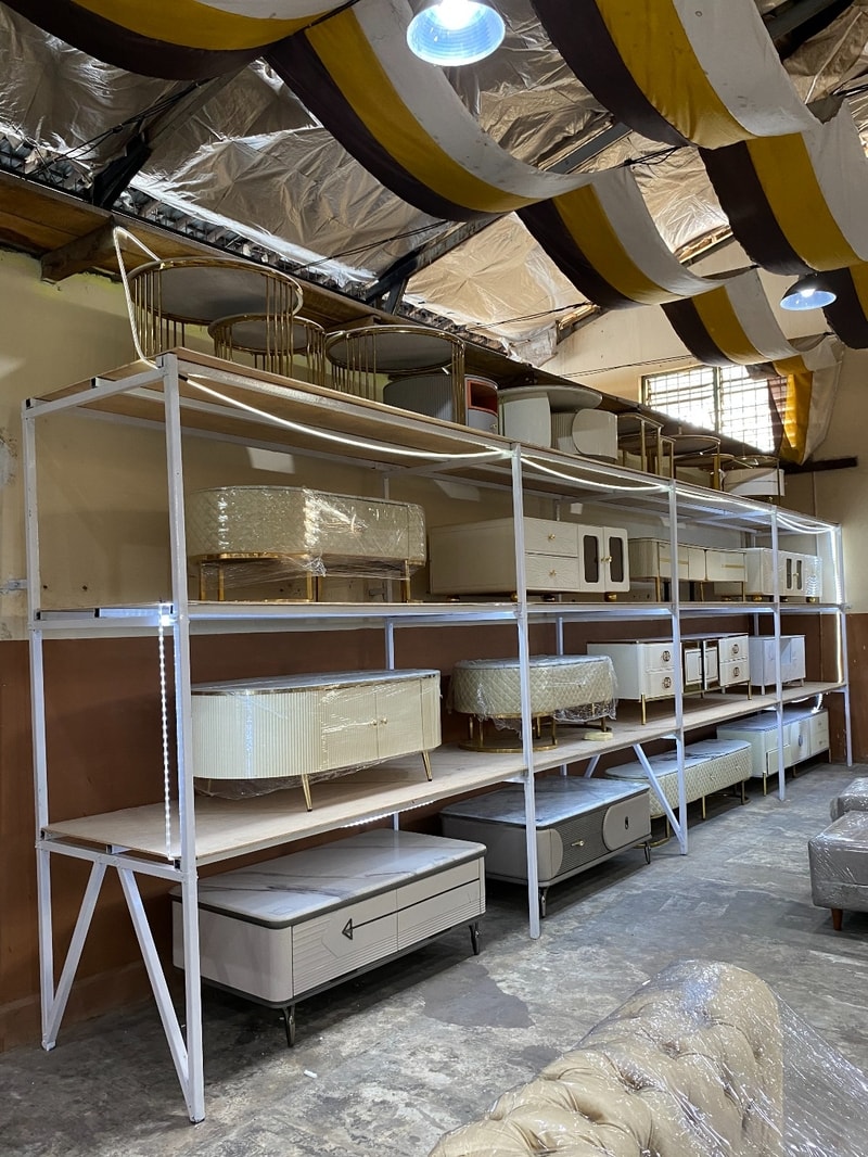 toko furniture bandar lampung - display meja tamu di Vermont Office & Home Living Bandar Lampung