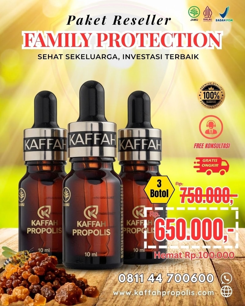 Harga Reseller Kaffah propolis