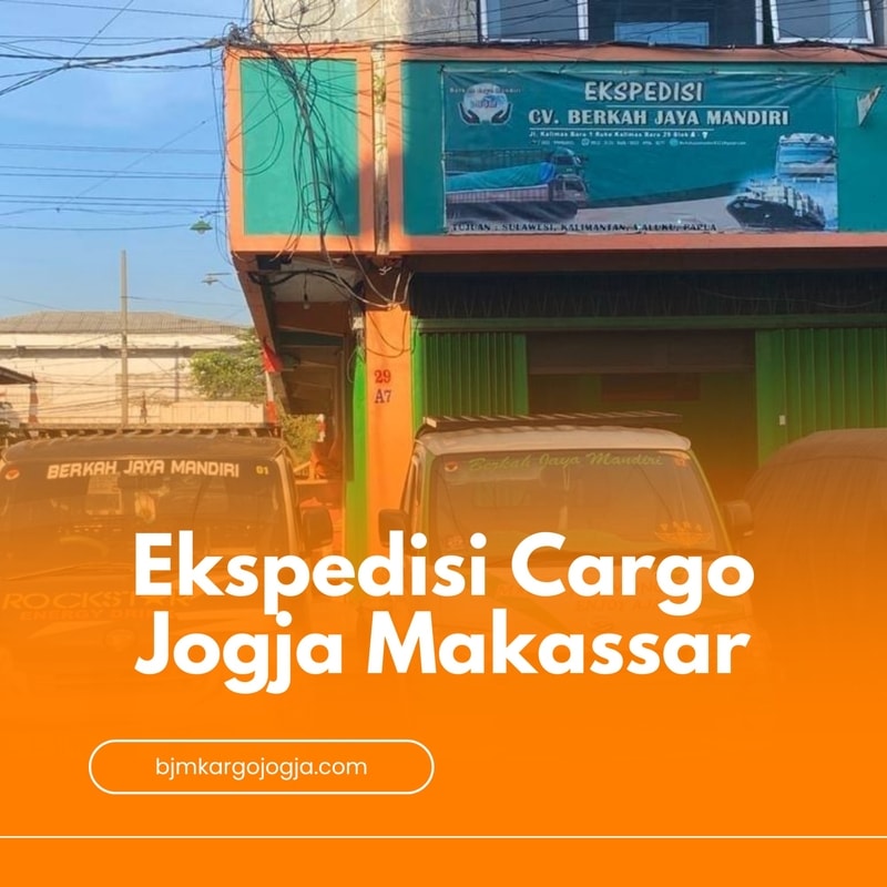 Ekspedisi Cargo Jogja Makassar