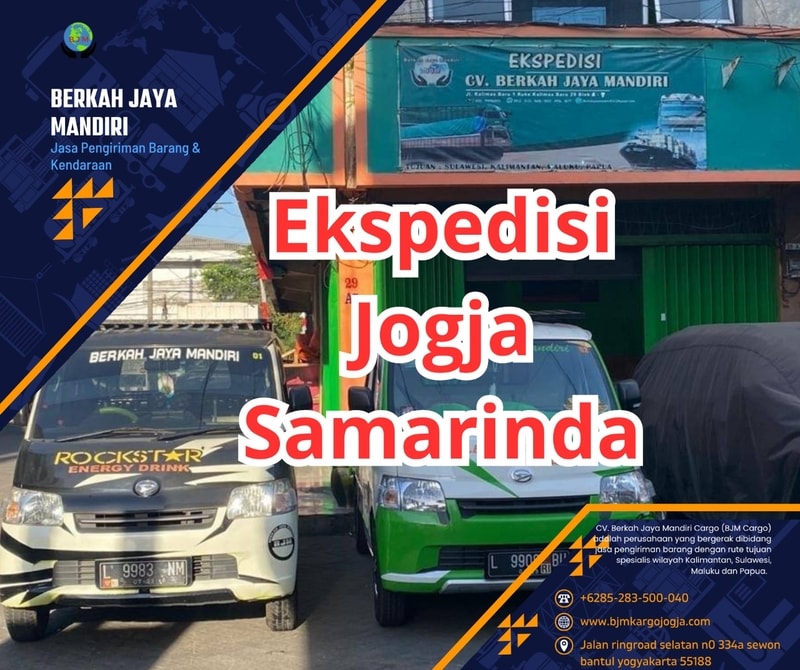Tarif Ekspedisi Cargo Barang Dan Motor Jogja Samarinda