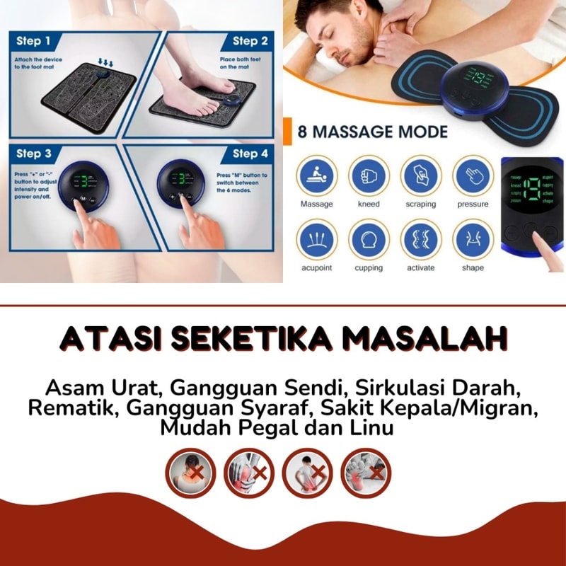 Pijat Leher Portable
