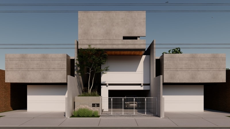 Rumah 2 Lantai Minimalis (Bekasi)