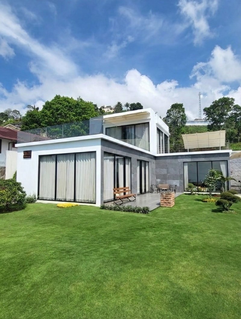 Nick Villa Bandungan - sunrise view