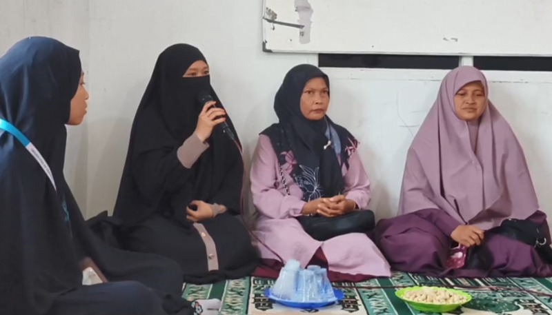 Hj. Qoriahwati Yusuf, perwakilan dari LPPPTKA BKPRMI Kota Tarakan
