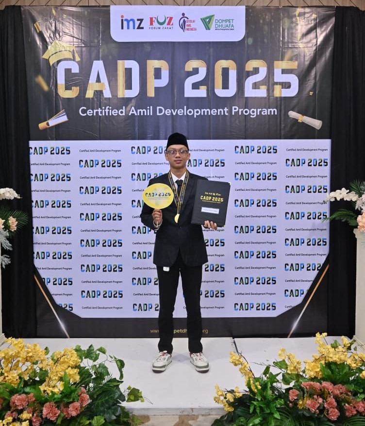 Achmad Yusuf Surya, peserta CADP dari MPZ Almarhamah