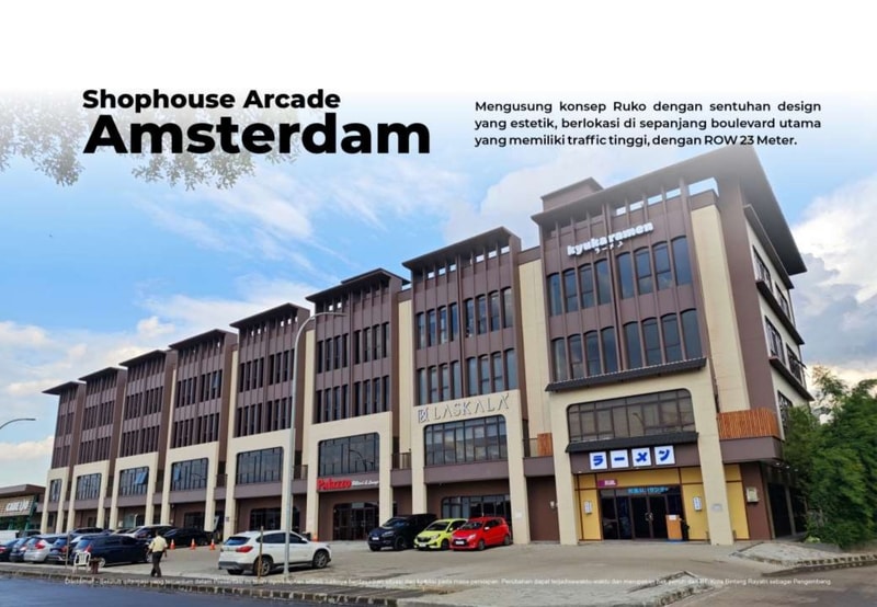 Shophouse Arcade Amsterdam Grand Kota Bintang Bekasi