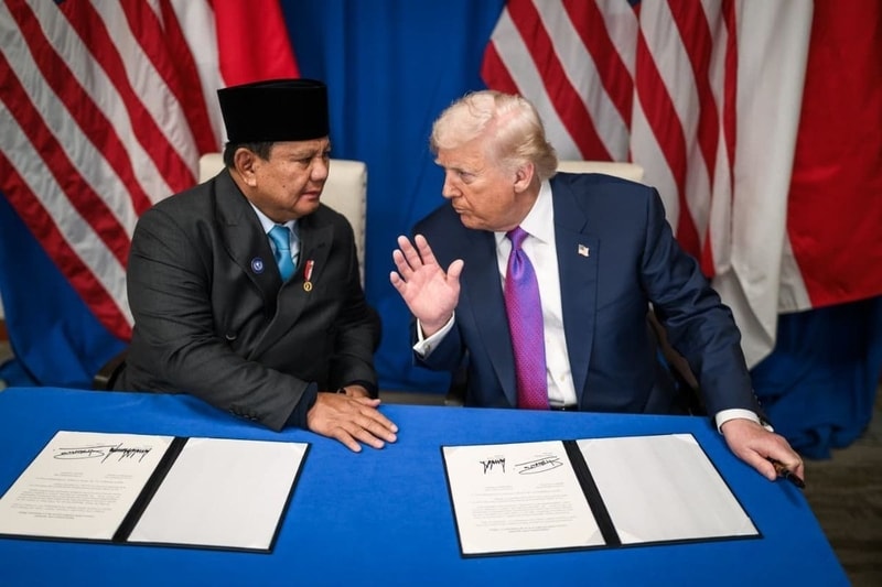 Prabowo-Trump Teken Kesepakatan, RI Bakal Transfer Data Konsumen ke AS