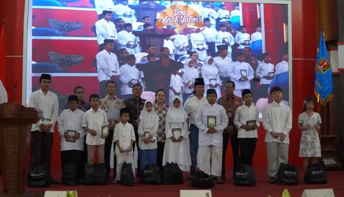 Penyaluran Santunan 1.000 Anak Yatim Piatu Bersama Pemerintah Kota Semarang dalam Momentum Muharram 1448 H