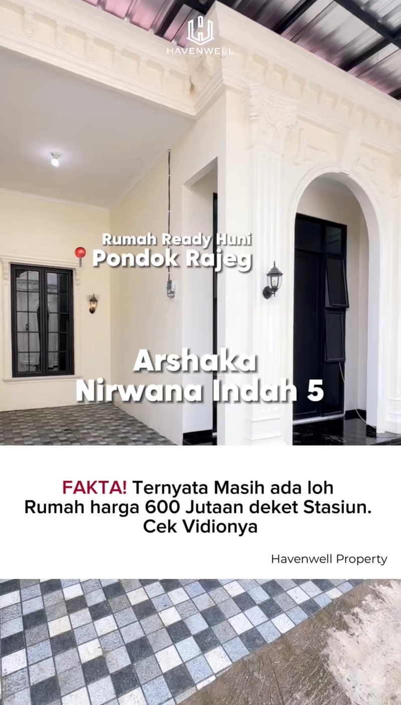 FAKTA! Ternyata Masih Ada Rumah Harga 600 Jutaan Deket Stasiun, Cek Videonya