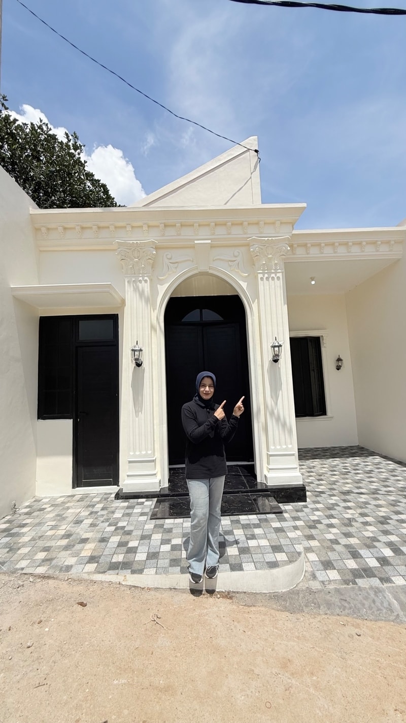 Rumah Gaya Eropa Hanya di Arshaka Nirwana Indah 5 di Bogor