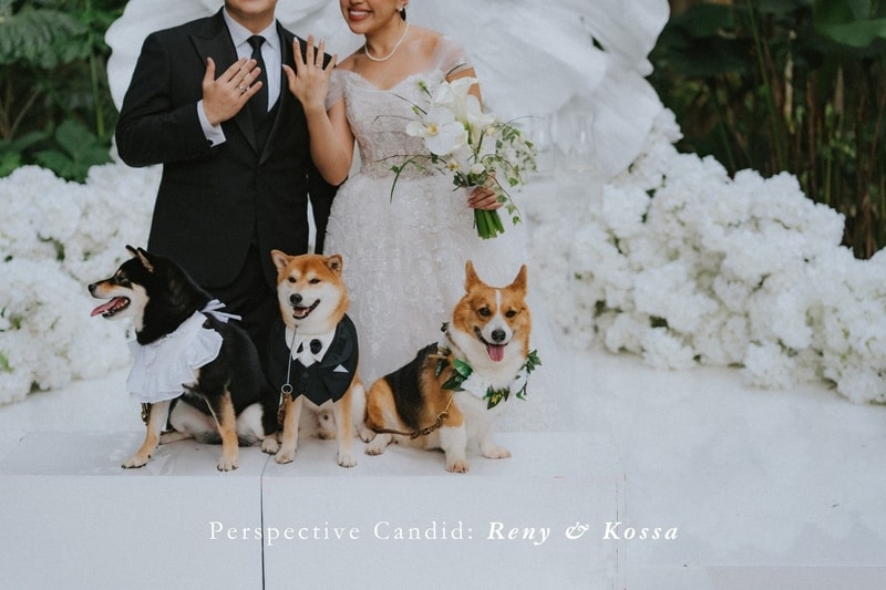 Perspective Candid of Reny & Kossa