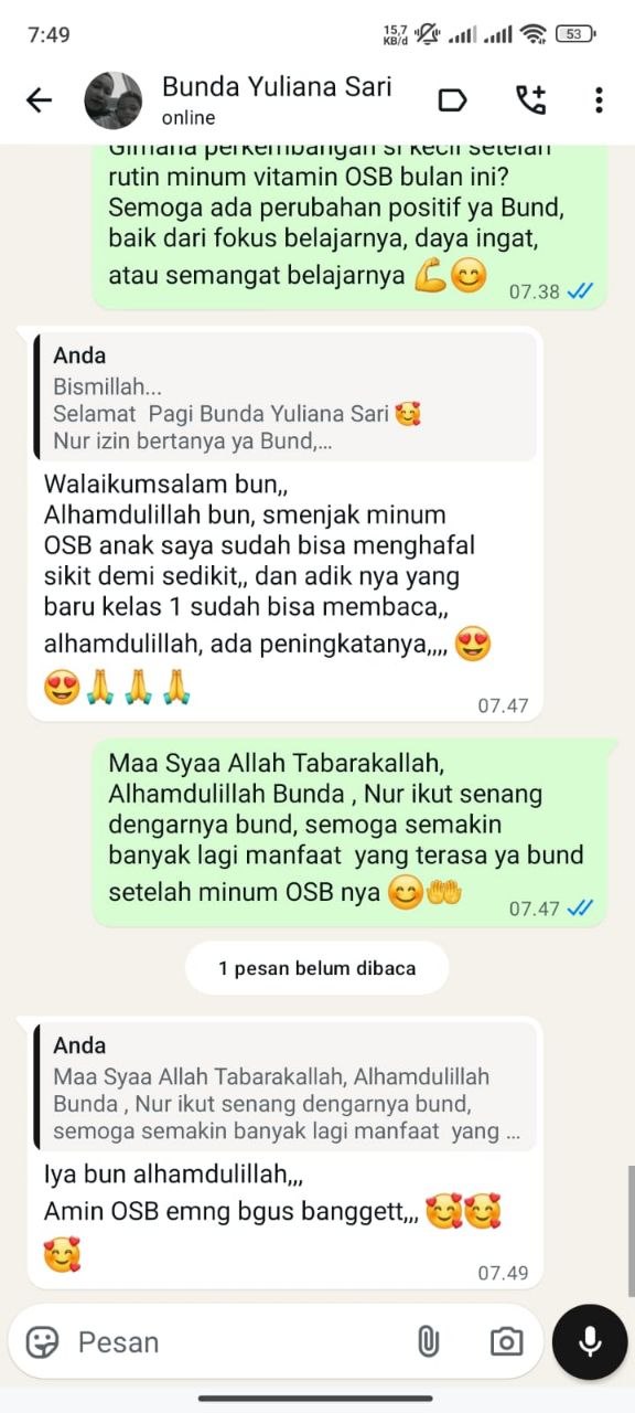 Testimoni OSB 7