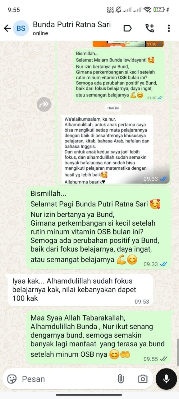 Testimoni OSB 6
