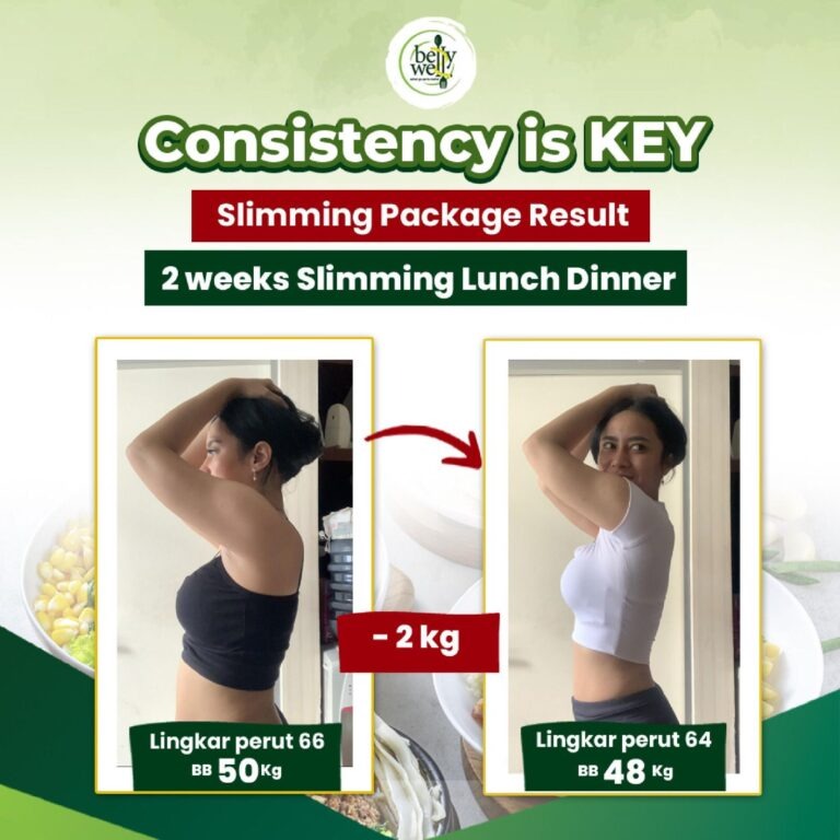 Hasil Diet Bellywell 3