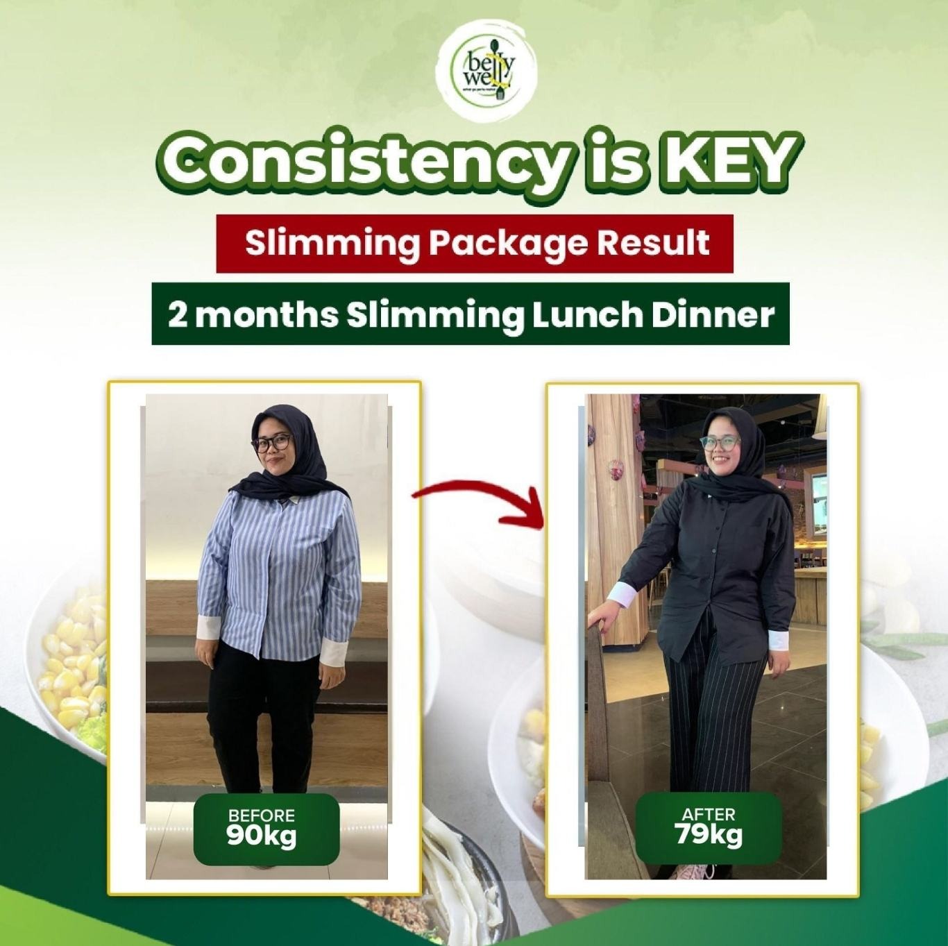 Hasil Diet Bellywell 4